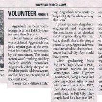 Various Snoqualmie Valley Record articles